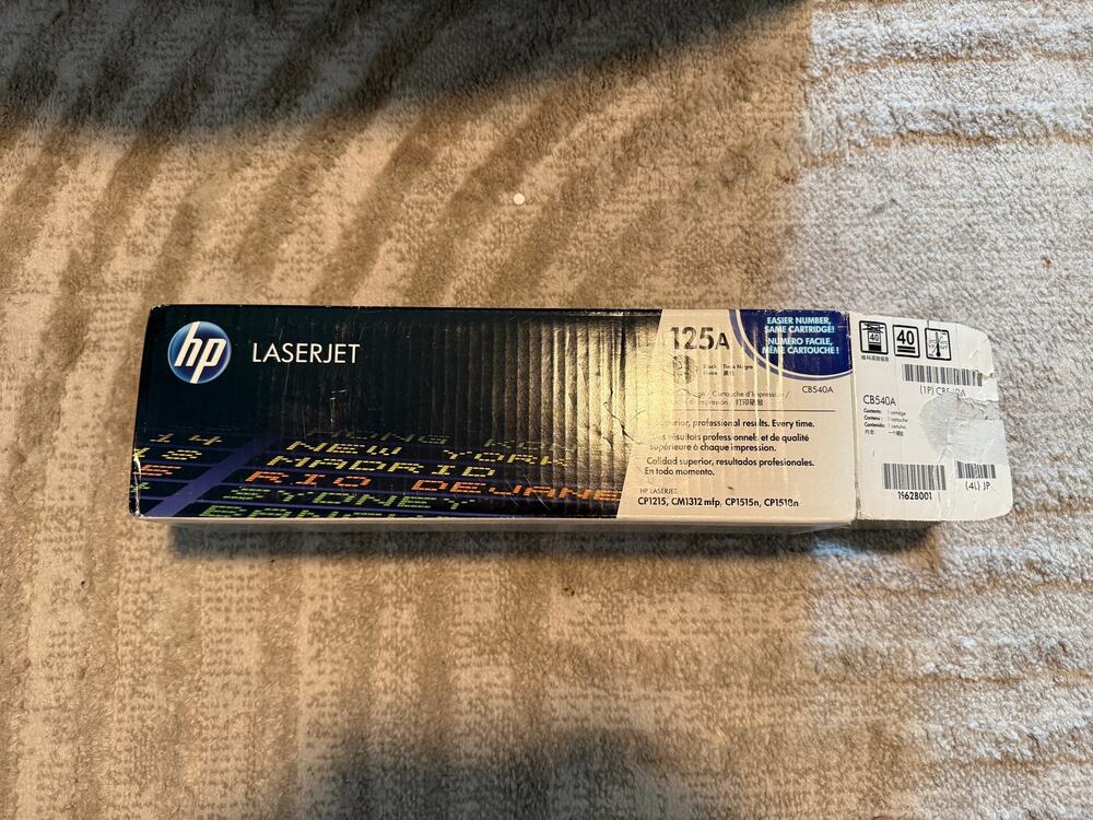 HP Laserjet 125a Black Toner - Open Box